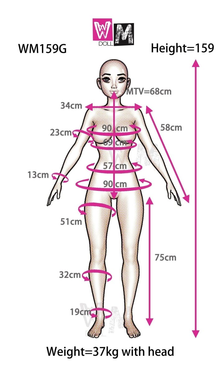 WM | 5ft 3/ 159cm G Cup Sex Doll - Michelle - SuperLoveDoll